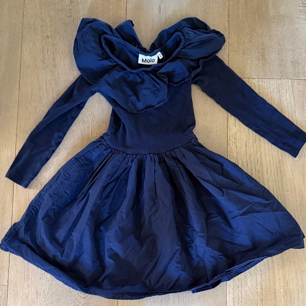 Molo Midnight Blue Kids Dress